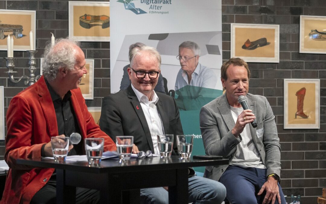 Diskussion beim Digitalpakt Alter